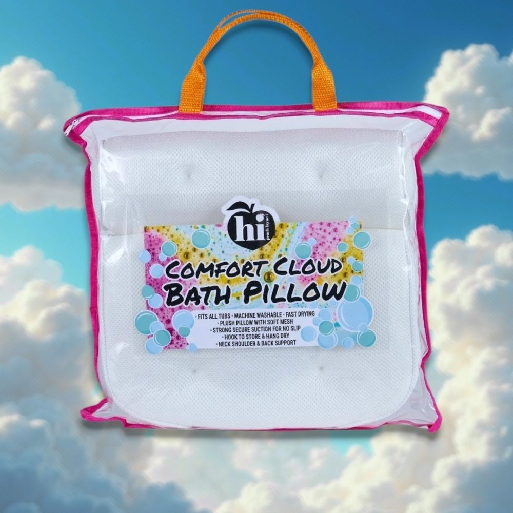 Hi Peach Layne Comfort Cloud Bath Pillow Women Owned Business